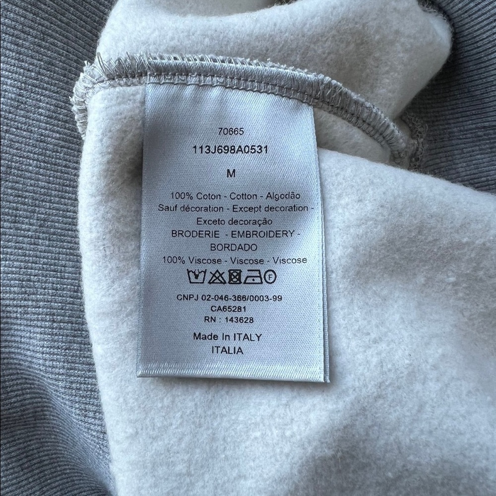 COPY - Grey Dior Hoodie 2021 collection - Picture 5 of 6